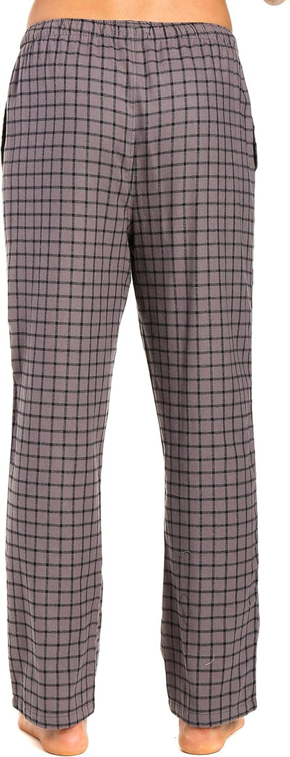 Twin Boat Mens Pajama Pants - 100% Cotton Flannel Mens Lounge Pants