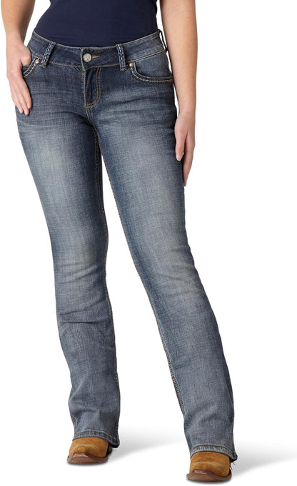 Ladies Retro Sadie Boot Cut Jeans