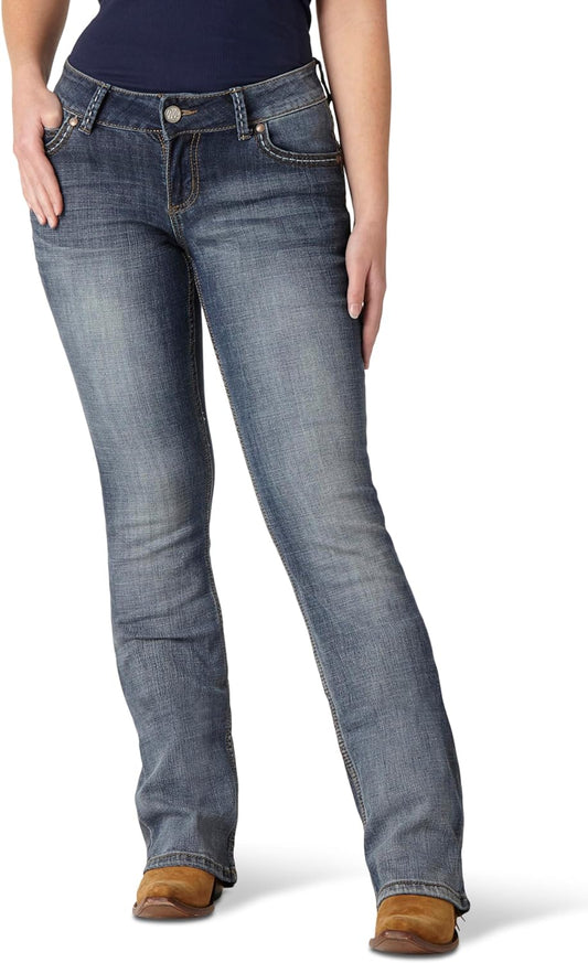 Ladies Retro Sadie Boot Cut Jeans