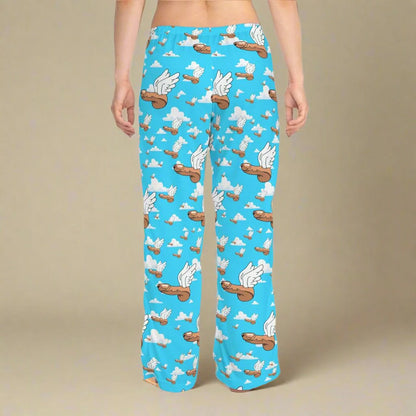 Best Women’S Pajama Pants with Cool Flying Bird Prints