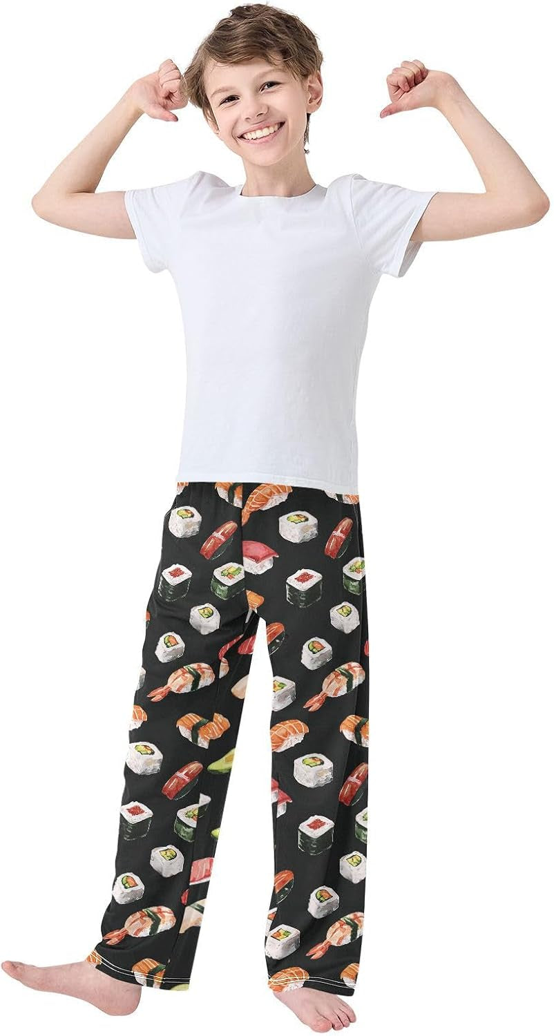 Pajama Pants Bananas Black Lounge Pajama Bottoms Soft Sleep Pjs Sleepwear S