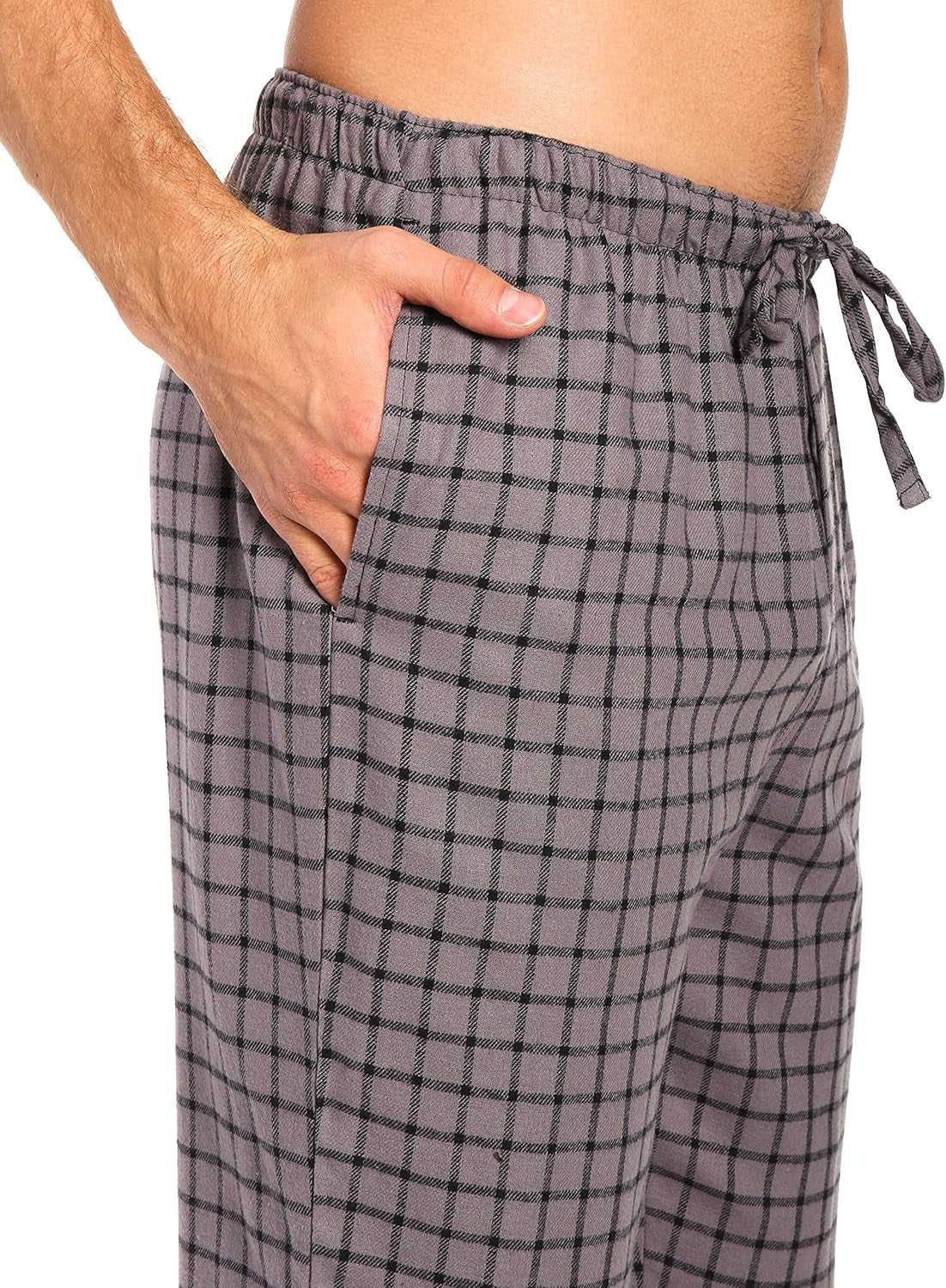 Twin Boat Mens Pajama Pants - 100% Cotton Flannel Mens Lounge Pants