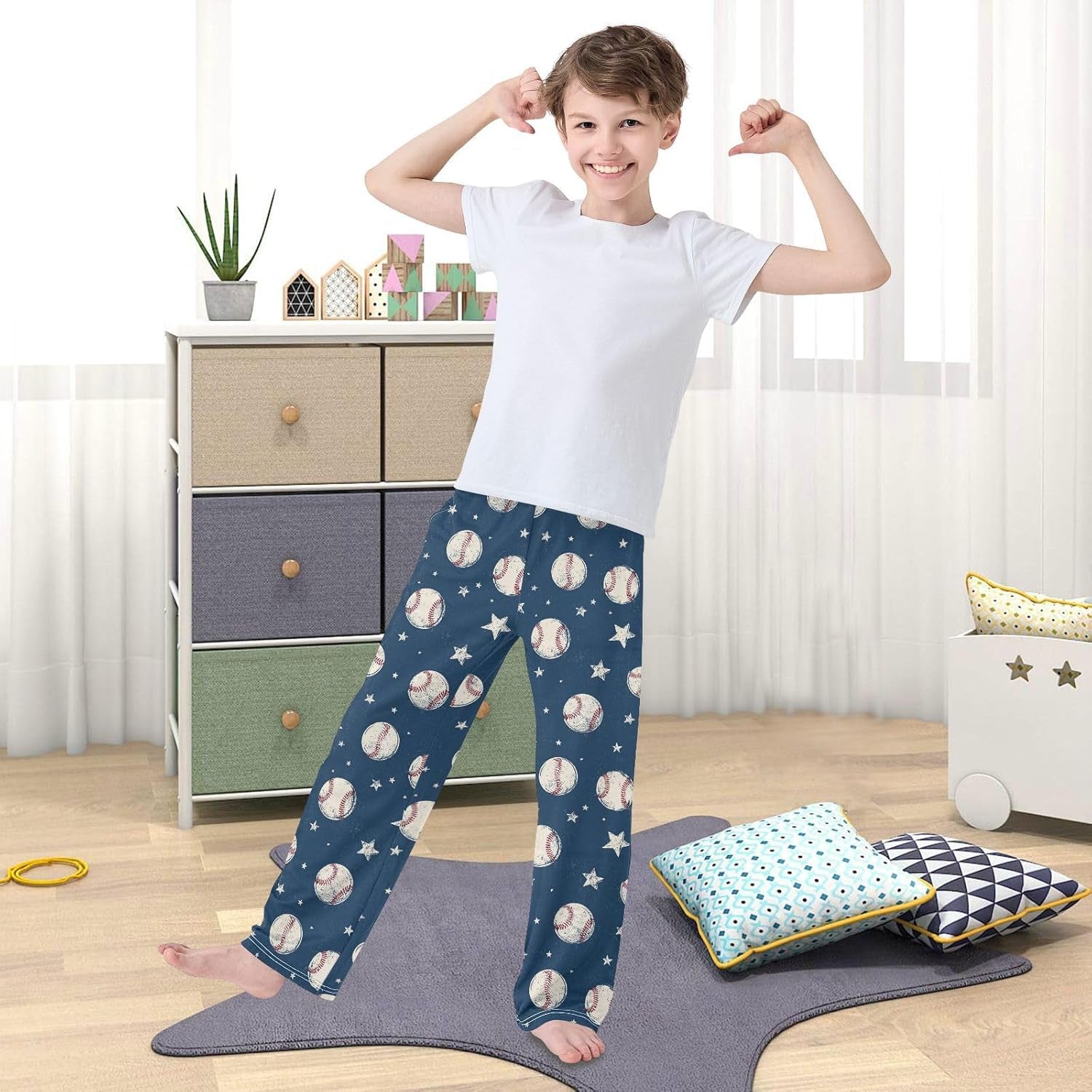 Pajama Pants Bananas Black Lounge Pajama Bottoms Soft Sleep Pjs Sleepwear S
